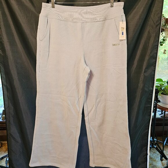 DKNY Sport light blue sweatpants. NWT Size XL - Picture 1 of 3